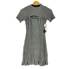 ダーリッチ Darich リボンシャーリングギンガムミニワンピース レディース FREE 