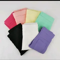 カラー　レギンスパンツ