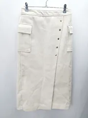 ◇ apart by lowrys ロング丈 タイト スカート サイズM ベージュ レディース E  【1406180086770】