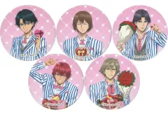 【中古】バッジ・ピンズ 全5種セット バレンタイン缶バッジ 「新テニスの王子様×LAWSON」 対象商品購入特典