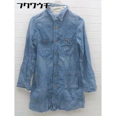 ◇ Lee リー × URBAN RESEARCH ROSSO ロッソ 長袖 ミニ デニム シャツ ワンピース サイズS インディゴ レディース 【中古】 【1101190004690】