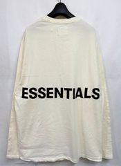 FOG ESSENTIALS｜エッセンシャルズ バックロゴ ロンT FEAR OF GOD