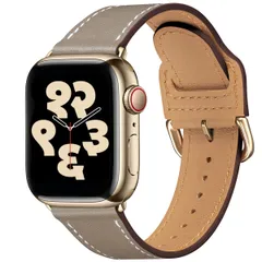 新品 LOVLEOP アップルウォッチ バンド レザー コンパチブル Apple Watch バンド レディース 本革 40mm 41mm 38mm 44mm 45mm 46mm 49mm 42mm 交換ベルト iWatch Ultra2 Ultra SE S