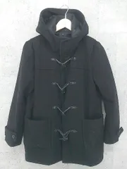■ KBF ケービーエフ URBAN RESEARCH 長袖 ダッフル コート F ブラック * 【1002798766976】