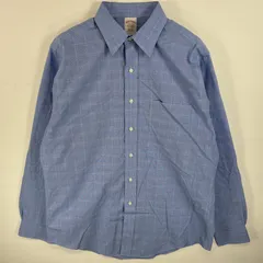 古着 ブルックスブラザーズ Brooks Brothers 長袖シャツ 胸ポケ NON-IRON TRADITIONAL FIT 15 1/2-35 M  ブルー系 チェック メンズ