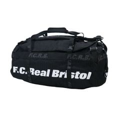 美品 F.C.Real Bristol エフシーレアルブリストル 25SS TOUR DUFFLE BAG FCRB-250102 ツアー ダッフル バッグ ブラック F.C.R.B. 3WAY バックパック ワンショルダー augk