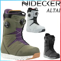 お値下げ中！！NIDECKER ALTAI スノーボードブーツ 23-24モデル 23-24 NIDECKER ナイデッカー ALTAI アルタイ メンズ ダブルボア