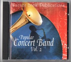 送料無料 吹奏楽CD ポピュラー・コンサート・バンド Vol.2 シンフォニック・ガーシュイン マトリックス ハリーポッター エックスメン 他