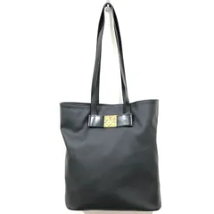 【1点限り!!送料無料!!】NINA RICCI ニナリッチ レザー トートバッグ ショルダーバッグ リボン ブラック レディース