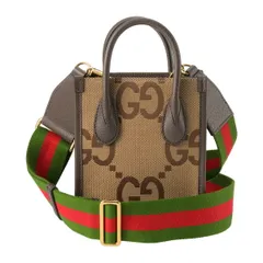 新品 グッチ GUCCI ショルダーバッグ ジャンボ GG キャンバス ベージュ