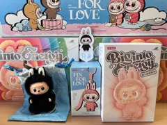 ⭐️【正規品・新品未使用】イニシャル［R］ POP MART ラブブ　LABUBU THE MONSTERS Biginto Energy PIN FOR LOVE 2個セット