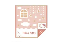 マル 【送料無料】【サンリオキャラクターズ】ミニタオル【おふとんキティ】【ハローキティ】【たおる】【ハンドタオル】【ハンカチ】【子供】【キッズ】【雑貨】【グッズ】【かわいい】