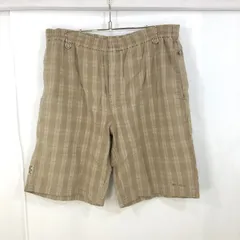 PIKO ピコ ショートパンツ ハーフパンツ チェック ベージュ Lサイズ