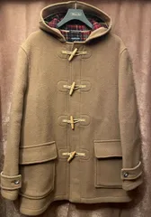 MADE IN ENGLAND製 UNITED ARROWS BLUE LABEL ダッフルコート ブラウン Lサイズ