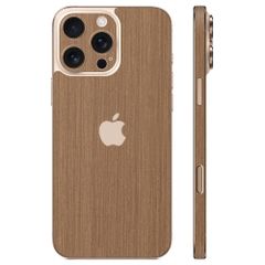 wraplus スキンシール iPhone16 Pro Max 対応 [ブロンズブラッシュメタル]