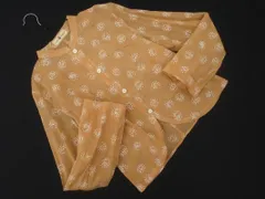 HIROKO KOSHINO ヒロココシノ 総柄 シアー シャツ size9/ベージュ ■◇ レディースのサムネイル