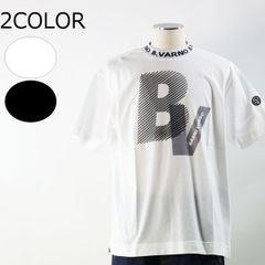 バーニヴァーノ LLサイズ 半袖Ｔシャツ bss-oth5229 HT 春夏物 BARNIVARNO 新作 ロゴ カジュアル 40代 50代 60代 希少 きれいめ おしゃれ 洋服 ホワイト クロ ブラック ロゴ プリントmens 新品 正規品 バーニバーノ