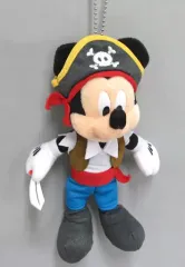 【中古】ぬいぐるみ ミッキーマウス(海賊) ぬいぐるみバッジ 「ディズニー・パイレーツ・サマー2017」 東京ディズニーシー限定