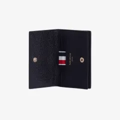 美品✨トムブラウン メンズ ロングウォレット 長財布 トリコロール レザー 黒 トム ブラウンが、日本限定デザインの3つ折り財布をはじめ全3型