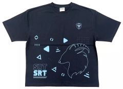 [중고] 티셔츠 SRT 특수 학원 부루아카 후스! 학원 티셔츠 그레이 XL 사이즈 [블루 아카이브 3rd Anniversary]