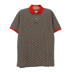 【希少柄】GUCCI 20SS ホース ビット チェーン 総柄 ポロシャツ 希少柄】GUCCI 20SS ホース ビット チェーン 総柄 ポロシャツ