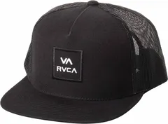 RVCA VA All The Way Trucker Hat Cap Black/White キャップ 送料無料のサムネイル