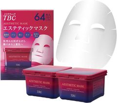 TBC エステティックマスク 保湿 64枚入 (32枚入 x 2箱）