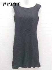◇ MARGARET HOWELL マーガレット ハウエル フレンチスリーブ 膝丈 ワンピース サイズ2 ブラック系 レディース 【中古】 【1002800858200】のサムネイル