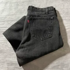 Levi’s / 512 90's- カナダ製 black denim pants size 34×32【カナダ製後染めブラックデニム】Levi's512 バギーパンツ古着ストリート　太め　sk8 横ノリ　オールシーズン　パンツのサムネイル