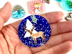 アクリルクリスマスパーツ10点セット