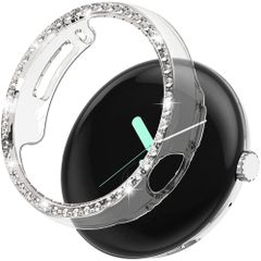 【人気商品】Miimall対応Google Pixel Watch ケース キラキラ ラインストーン Google Pixel Watch カバー お洒落 女性 傷防止 超簿軽量 PC材質 グーグル Pixel Watch カバー 衝撃吸収 装着簡単 Pixe