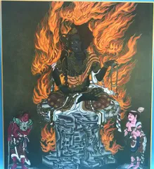 美品 掛け軸 本金当麻つづれ 阿弥陀経 太巻き付 二重箱 仏教美術 美品 掛け軸 本金当麻つづれ 阿弥陀経 太巻き付 二重箱 仏教美術