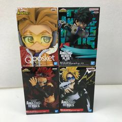 僕のヒーローアカデミア THE AMAZING HEROES ほか プライズ フィギュア4個セット 未開封