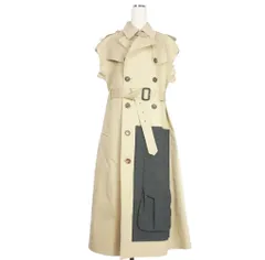 メゾンマルジェラ Maison Margiela 21AW スリーブレストレンチコート ドッキング 36 ベージュ S51AH0178 国内正規のサムネイル