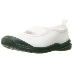 [アキレス] 上履き バレー 撥水 日本製 14cm-30cm 0.5有 2E キッズ 男の子 女の子 うわばき+ NAC 1000 1100 グリーン 18.5 cm 1