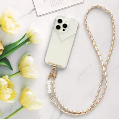 スマホケース スマホカバー iPhoneケース【TPU クリアシリーズ×ロングストラップ】261