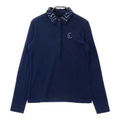 サイズ：S CALLAWAY キャロウェイ  長袖ポロシャツ  ネイビー系 [240101269444]# ゴルフウェア レディース ストスト