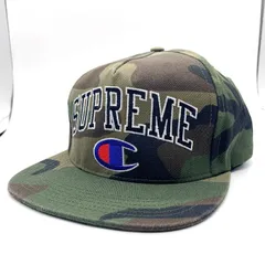 SUPREME シュプリーム 14AW Champion チャンピオン 5-Panel Cap 5パネルキャップ ウッドランドカモ