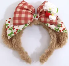 【中古】アクセサリー(非金属) シェリーメイ カチューシャ 「ダッフィー＆フレンズのハートフェルト・ストロベリーギフト」 東京ディズニーシー限定