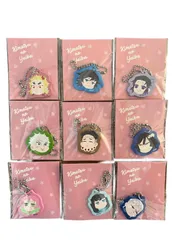 鬼滅の刃 合皮チャーム　9種セット   ( 煉獄杏寿郎 & 不死川実弥 & 時透無一郎 & 悲鳴嶼行冥 & 冨岡義勇 & 伊黒小芭内 & 胡蝶しのぶ & 甘露寺蜜璃 & 宇髄天元 )  柱9名完全セット