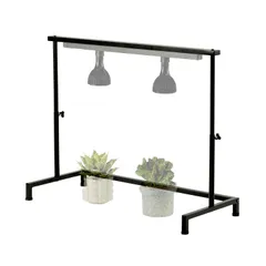 WACKO 塗装済み完成品　植物棚　小タイプ　ダクトレール30cm付き mini植物棚 （ダクトレール付き） 棚・シェルフ・ラック limiron