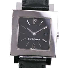ご*ま様 a*i様 BVLGARI スクエア型 ブラック 時計 ご*ま様 a*i様 BVLGARI スクエア型 ブラック 時計 ブルガリ