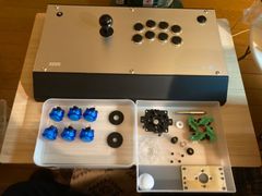 アケコン HORI ファイティングエッジ刃+三和電子換装パーツ 美品 - メルカリ