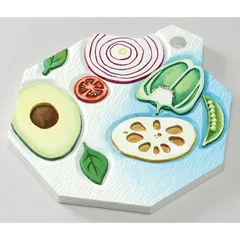 アーテック 白彫板 八角なべしき (005116) ※未完成品