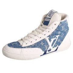 美品✨ ルイヴィトン チャーリーライン サイド LV ロゴ 27.5cm相当 美品✨ ルイヴィトン チャーリーライン サイド LV ロゴ 27.5cm