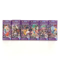 ●BANDAI SPIRITS 피규어 전 6종 세트 [원피스] 월드 콜렉터블 피규어-WT100 기념 오다 에이이치로 신작 대해적 백경 8- 미개봉품