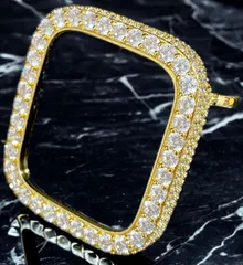 超高級ゴールド38mm40mm41mm42mm44mm45mm★★AppleWatchキラキラケースカバーアップルウォッチ