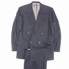 美品 バーバリー セットアップ ダブル 濃紺 ストライプ BURBERRY（スーツ）のフリマアイテム一覧