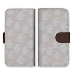 iPhone14Pro ケース 手帳型 アイフォン14 プロ スマホケース 携帯ケース 北欧柄 北欧 鳥 大人かわいい 可愛い かわいい くすみカラー パターン シンプル カラー04