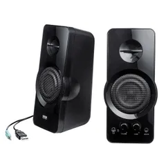 【新品・7営業日以内発送】サンワサプライ MM-SPL19UBK ハイパワーUSB電源スピーカー MMSPL19UBK【沖縄離島販売不可】のサムネイル